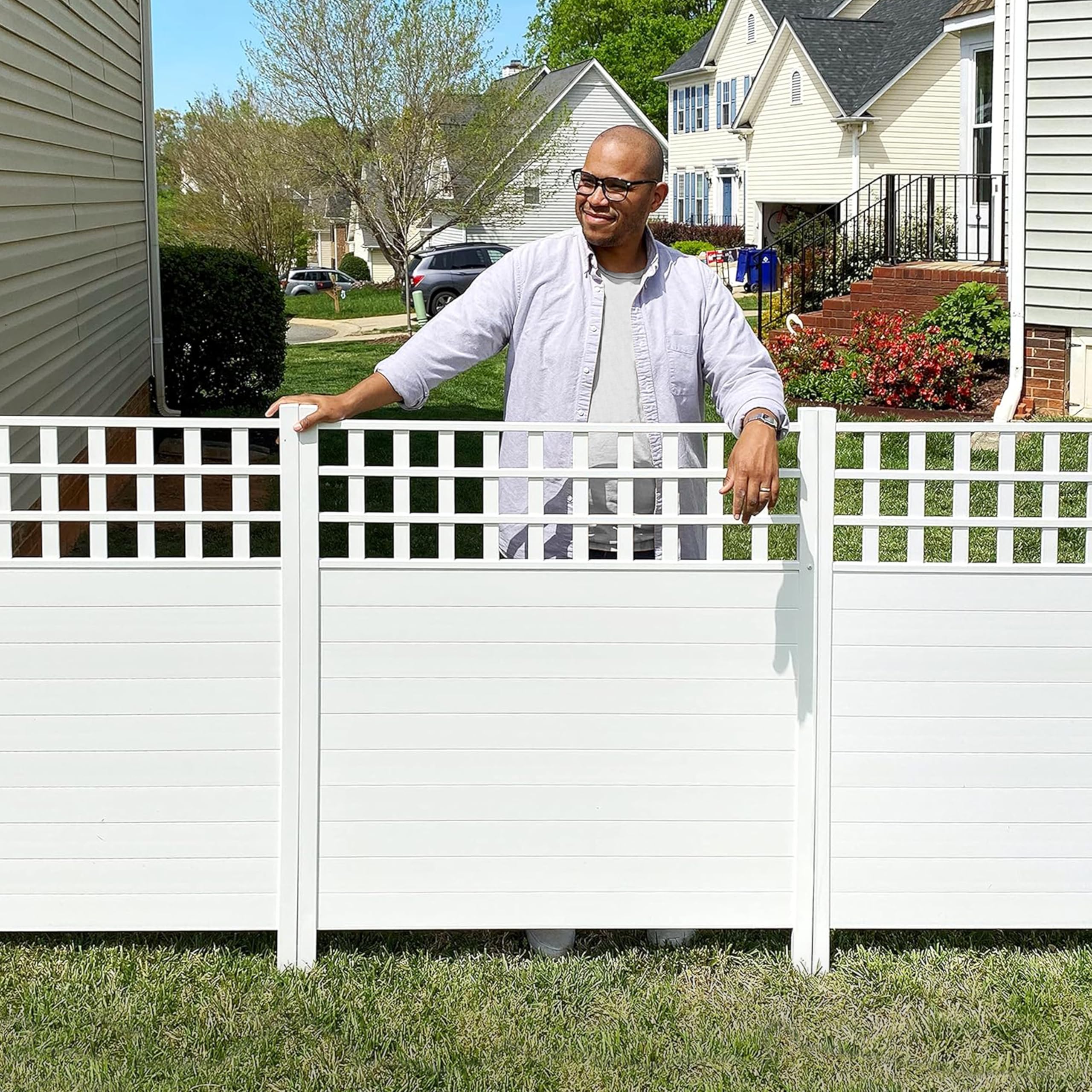 Amazon.com : 44in H x 42in W (2 Panels) No Dig Zippity Keswick